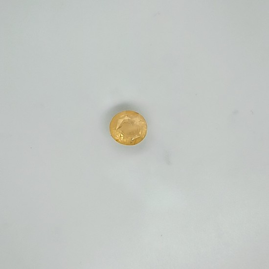 Yellow Sapphire (Pukhraj) 5.67 Ct